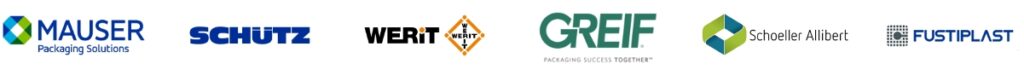Logo firm: mauser, schutz, werit, greif, schoeller, fuztiplast